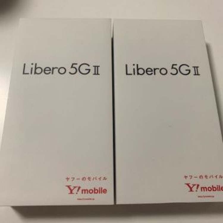 ワイモバイル Libero 5G II A103ZT ブラック&amp;ホワイト セット