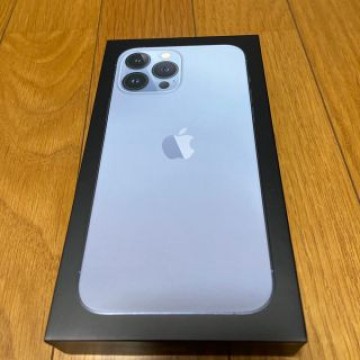 新品同様！アップル iPhone13 Pro Max 128GB シエラブルー
