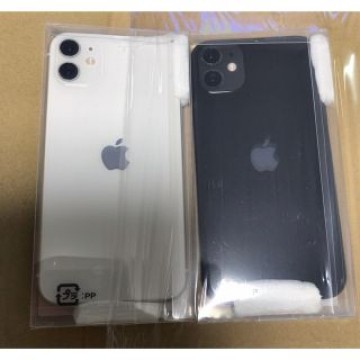 iPhone 11 ブラック 64 GB  白&amp;黒　2台SET!