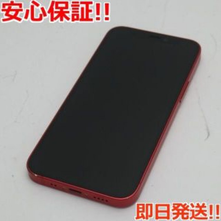 美品 SIMフリー iPhone12 mini 64GB  レッド