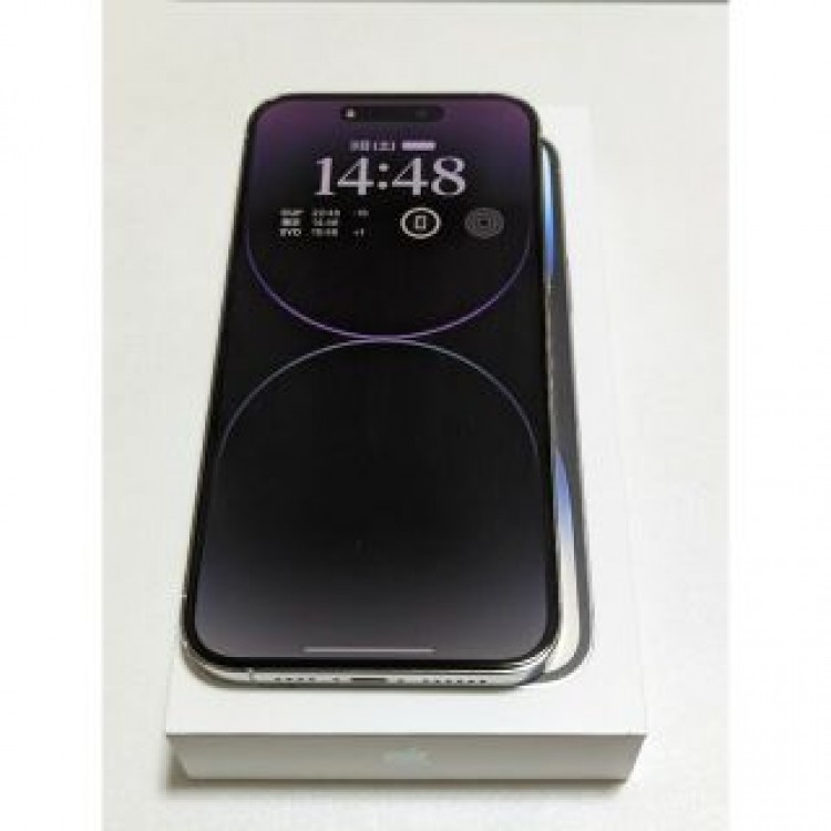 週末値下げ　iPhone 14 promax 128g　シルバーおまけ多数