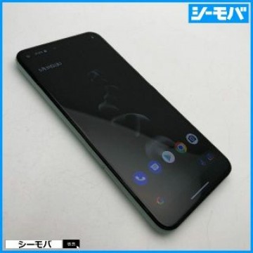 924 SIMフリー Google Pixel 5 128GB グリーン美品