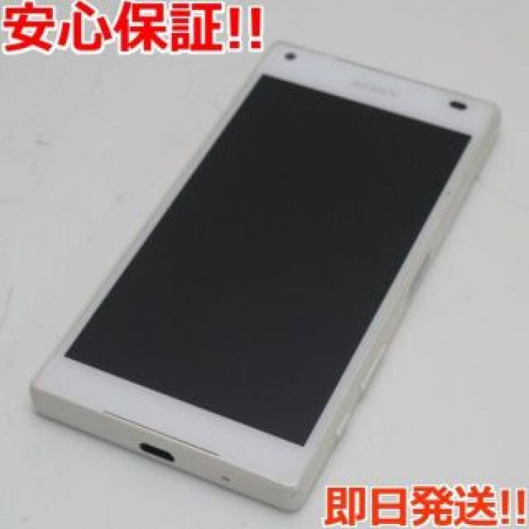 超美品 SO-02H Xperia Z5 Compact ホワイト