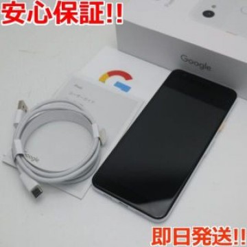 美品 Google Pixel 3a クリアリーホワイト
