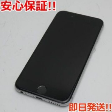 超美品 SIMフリー iPhone6 16GB スペースグレイ