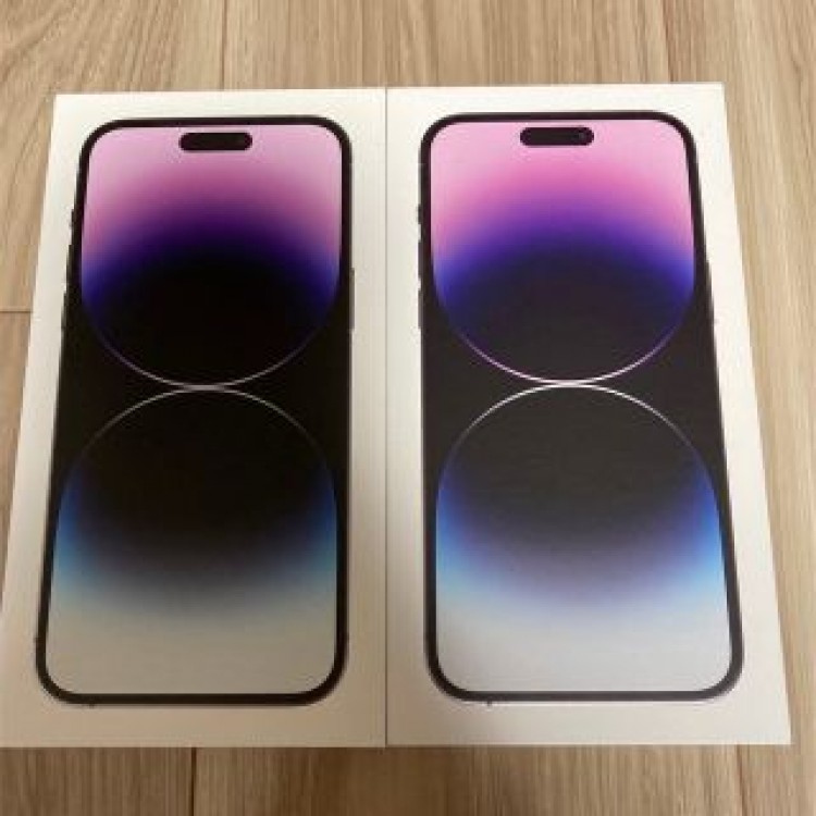 iphone14 pro max 256gb 紫 2台 ディープパープル