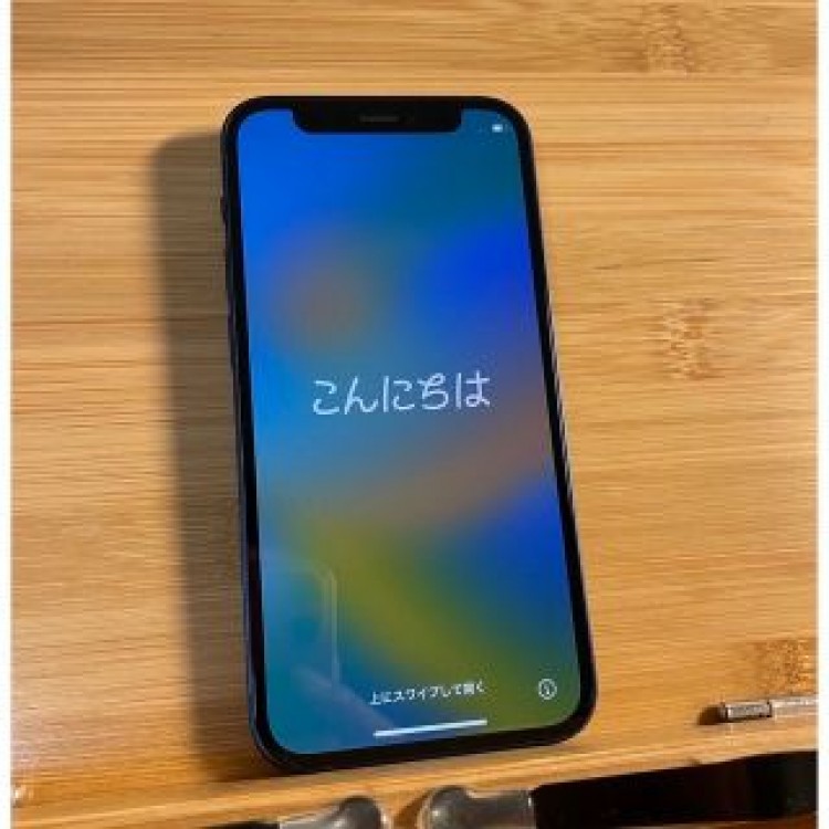 【SIMロック解除済・89％・美品】iPhone 12mini 128GB  青