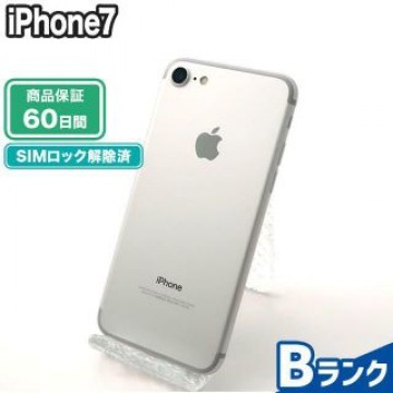 iPhone7 32GB シルバー SoftBank 中古 Bランク 本体【エコたん】