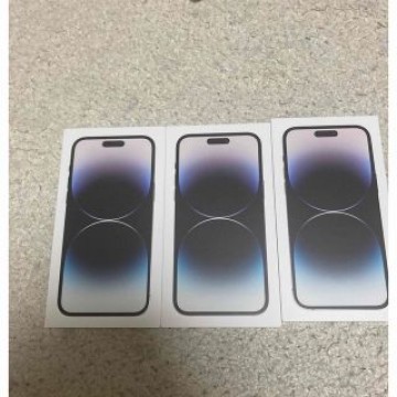 【新品未開封】iPhone 14 Pro Max 256GB 黒　3台セット