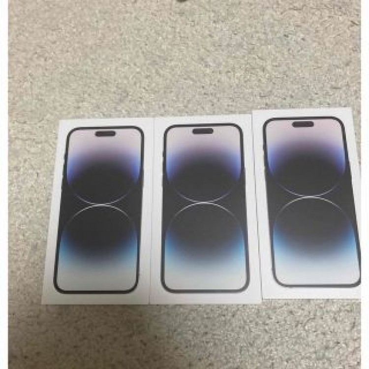 【新品未開封】iPhone 14 Pro Max 256GB 黒　3台セット