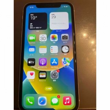 iPhone11 64G simフリー　ホワイト　美品