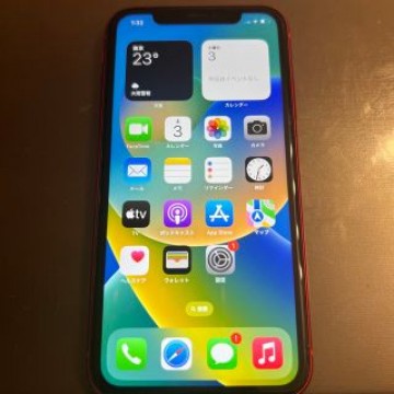 iPhone11 64G simフリー　レッド　美品