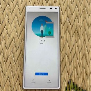 SONY Xperia 8 SOV42 SIMフリー ホワイト 本体のみ