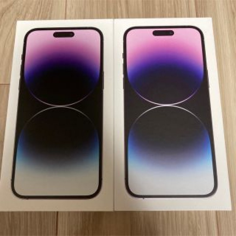 iphone14 pro max 256gb 紫 2台 ディープパープル
