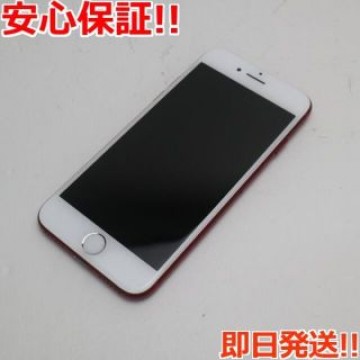 超美品 SIMフリー iPhone7 128GB レッド