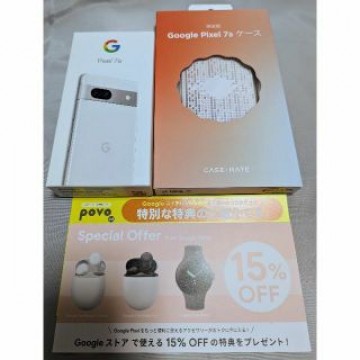 新品未開封 Google Pixel 7a Snow