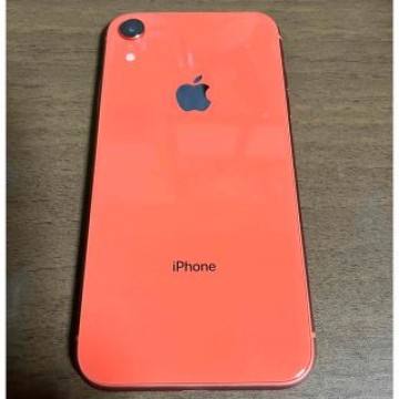 【美品】iPhone XR Coral 128 GB SIMフリー