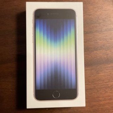 【完全未開封】アップル iPhoneSE 第3世代 64GB スターライト