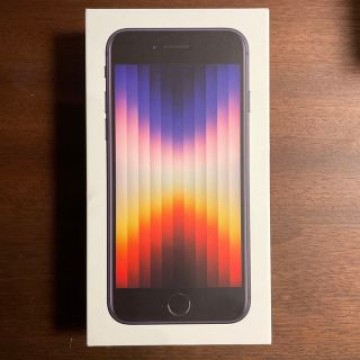 アップル iPhoneSE 第3世代 64GB ミッドナイト au