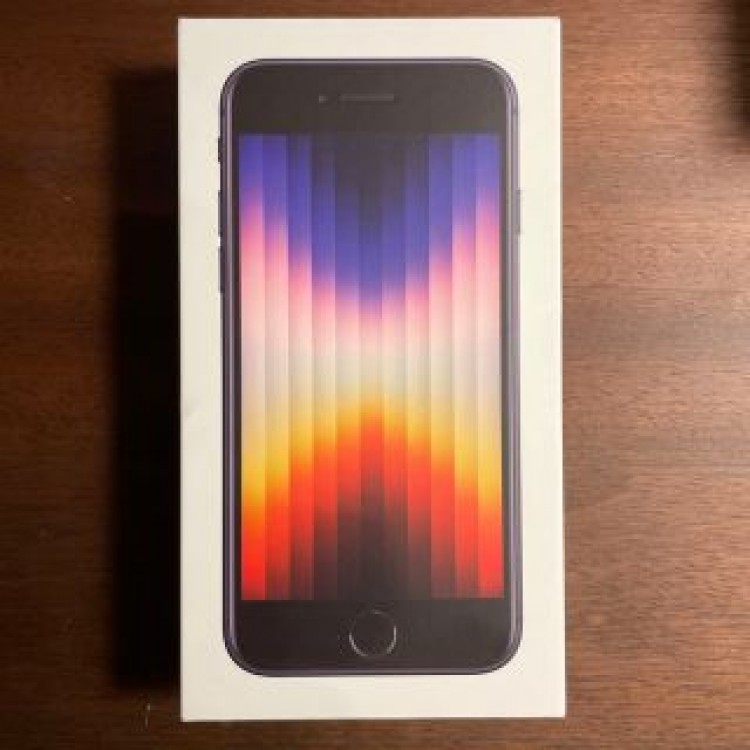 アップル iPhoneSE 第3世代 64GB ミッドナイト au