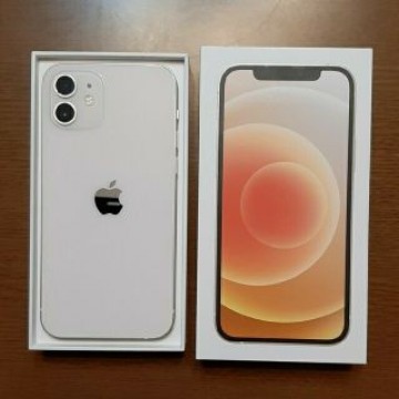 【美品】アップル iPhone12 64GB ホワイト au