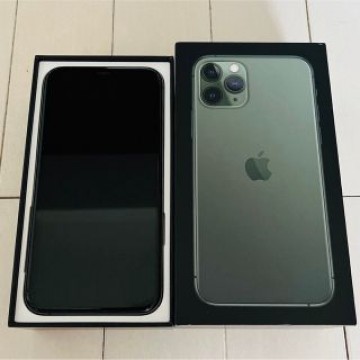 iPhone11pro ミッドナイトグリーン　256GB 美品　本体