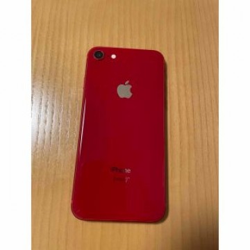 iPhone8  64GB RED　週末まで値下げします