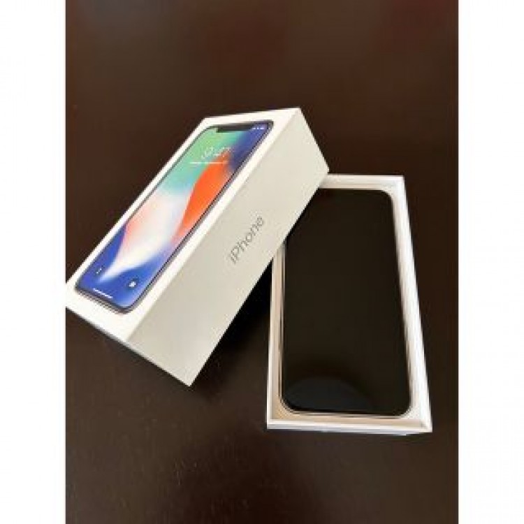 【美品】iPhone X シルバー256 GB  カバーおまけ付き