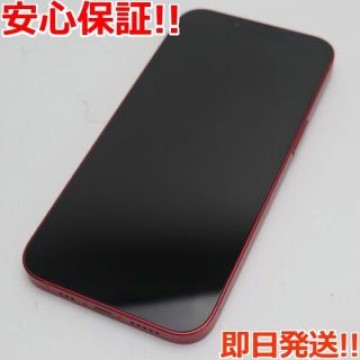 超美品 SIMフリー iPhone13 128GB レッド