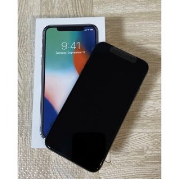iPhone X 256 新品　未使用　スペースグレイ
