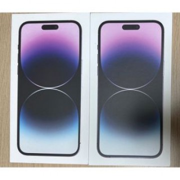 新品未開封iPhone 14 Pro Max 256GB ディープパープル 2台