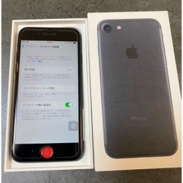 iPhone7 Black 128GB auWiFiモデル 早い者勝ち