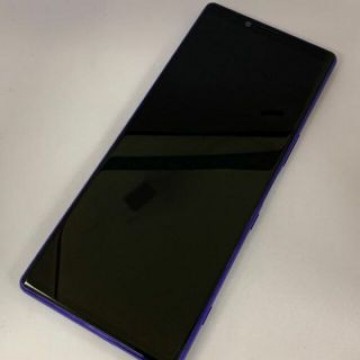 【中古品】Xperia 1 SIMロック解除済   SOV40 パープル