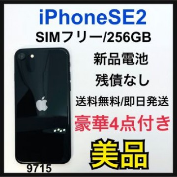 B iPhone SE 第2世代 (SE2) ブラック 256GB SIMフリー