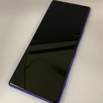 【中古品】Xperia 1 SIMロック解除済 パープル