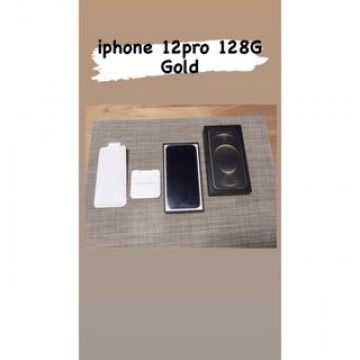 Apple iphone 12pro 128G ゴールド 箱付き 背面ヒビ割れ