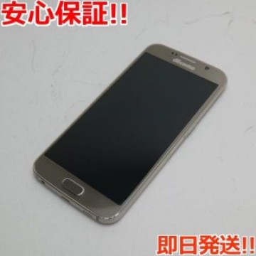 新品同様 SC-05G Galaxy S6 プラチナム