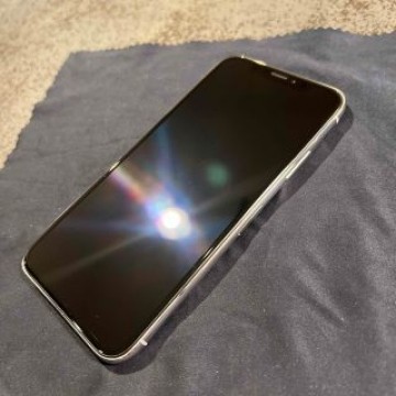 iPhoneX シルバー　64GB SIMロック解除済