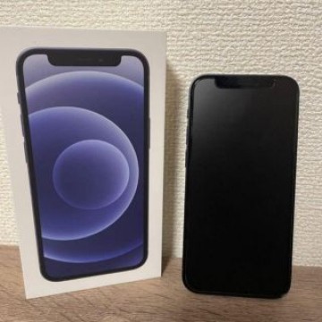 iPhone 12 mini ブラック 64 GB SIMフリー