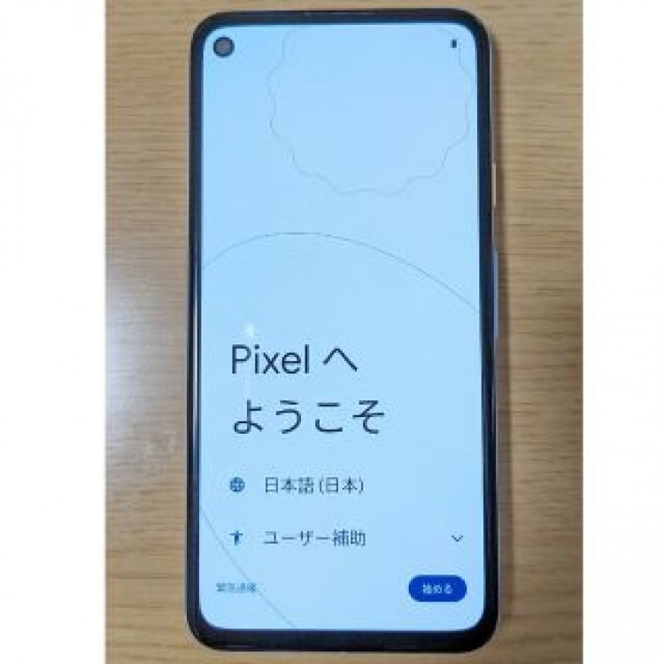 【美品】Google Pixel 4a 128GB BarelyBlue 限定色