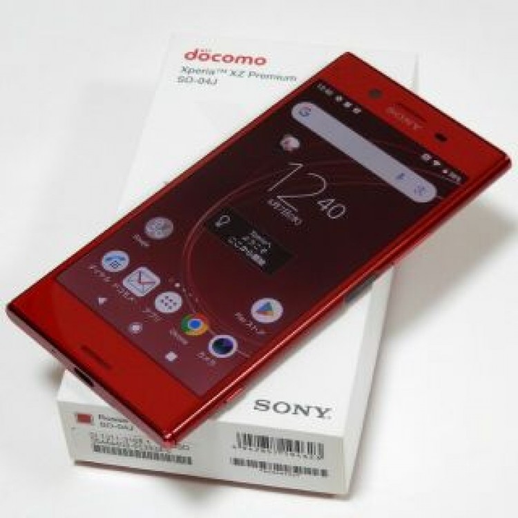 美品 SIMフリー化済 Xperia XZ Premium ドコモSO-04J