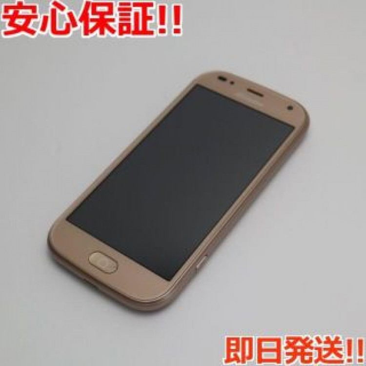 新品同様 F-01L らくらくスマートフォン me ゴールド