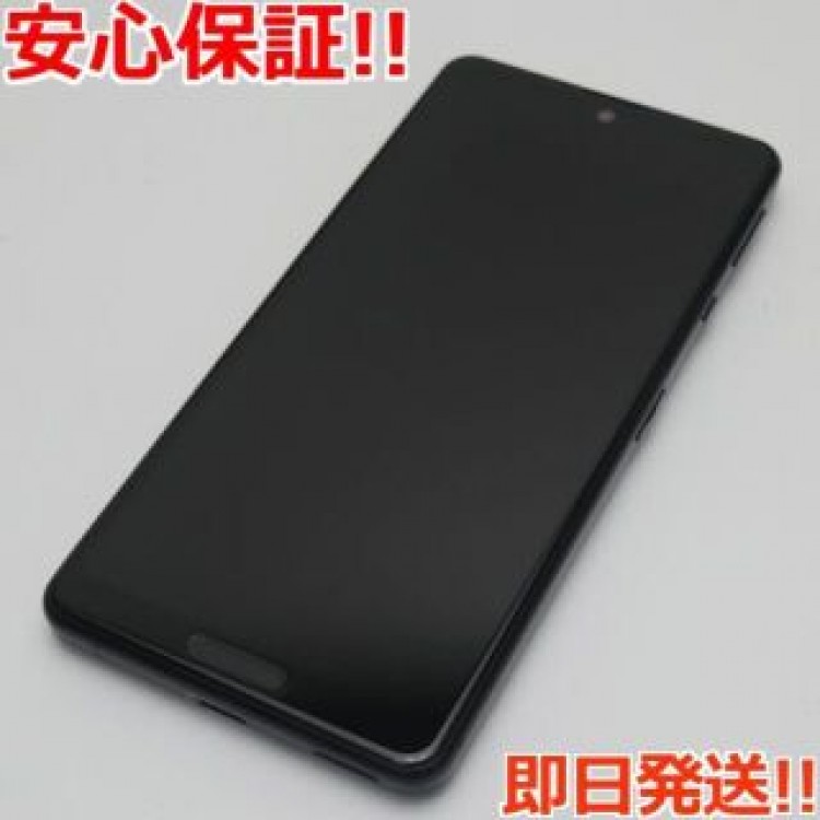 超美品 SH-41A AQUOS sense4 ブラック SIMロック解除済み