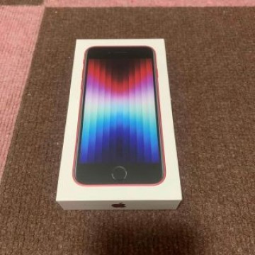iPhone SE 第3世代　128G レッド　新品未使用