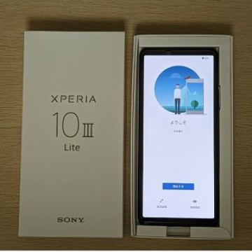 Xperia 10 iii Lite 64GB ブラック SIMフリー 中古