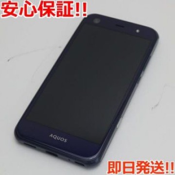 超美品 au SHV38 AQUOS SERIE mini ネイビー