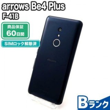 F-41B arrows Be4 Plus 64GB ブラック docomo 中古 Bランク 本体【エコたん】