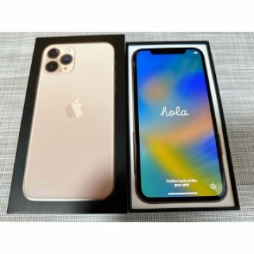 simフリー iPhone11 Pro 64GB ゴールド 美品