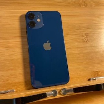 【SIMロック解除済】iPhone 12mini 128GB 87％ ブルー