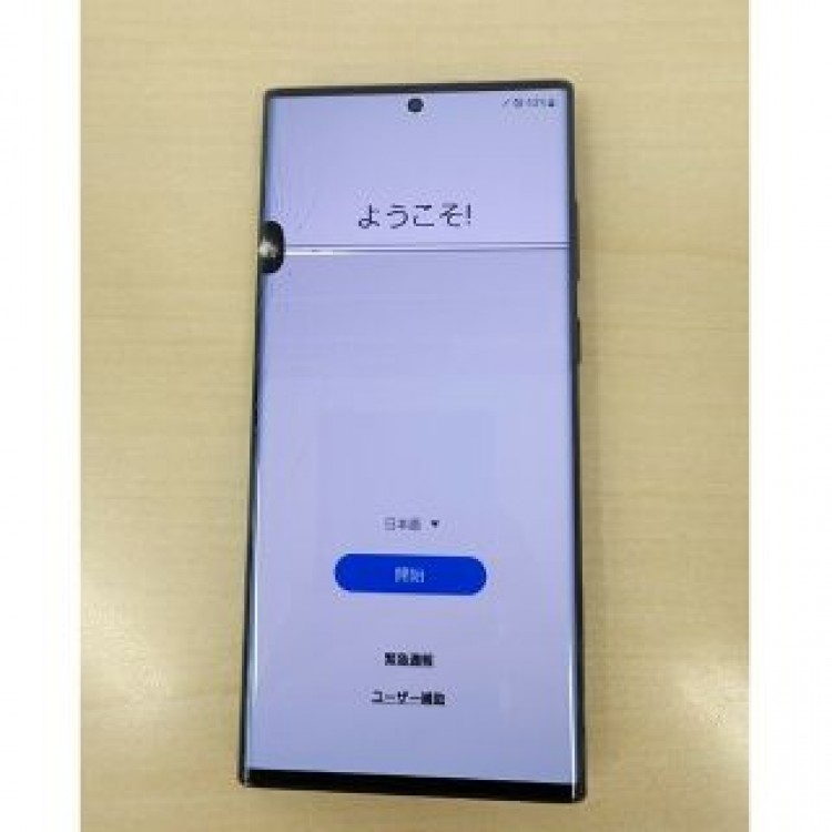 【ジャンク品】au samsung Galaxy S22 Ultra SCG14